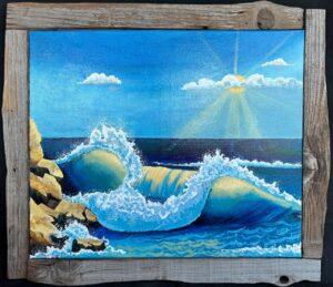 Patty's Wave Painting Jan 2025